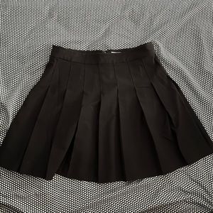 Sunday Best Olive Mini Skirt in Black